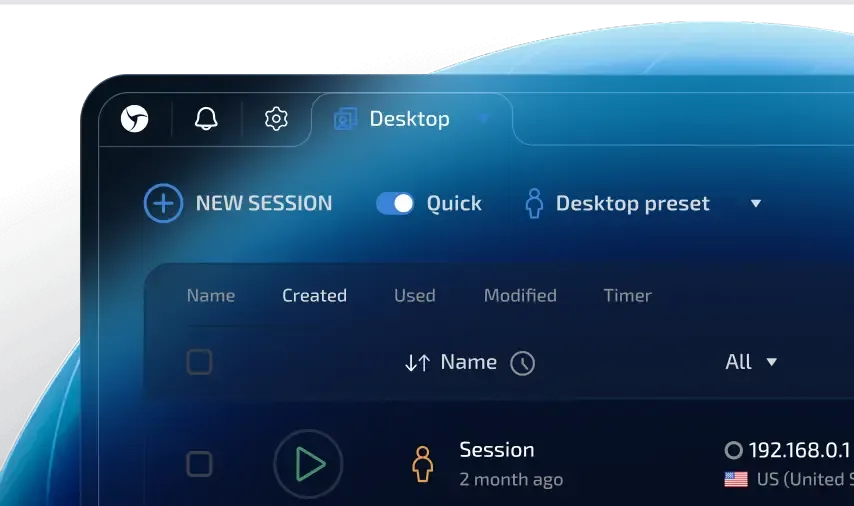 Interface Flexível