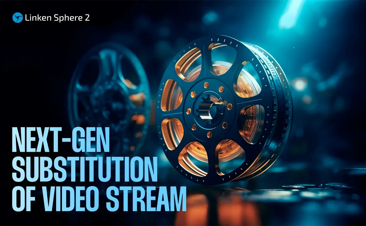 Substituição integrada de fluxo de vídeo no Linken Sphere